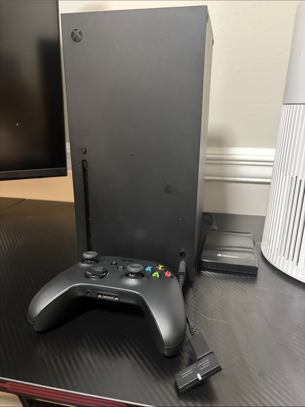 Microsoft Xbox Series X Console with Black Controller